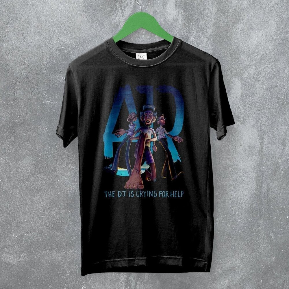 AJR The DJ Is Crying For Help Brothers Band Album Graphic Music T-Shirt .